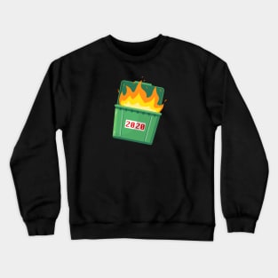 2020 Dumpster Fire Crewneck Sweatshirt